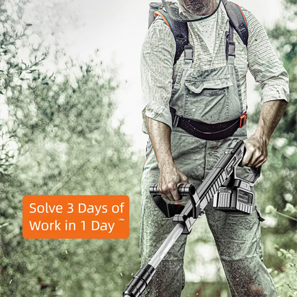 Cortacésped agrícola multifuncional, cortacésped eléctrico, máquina de deshierbe con batería de litio recargable para el hogar pequeño