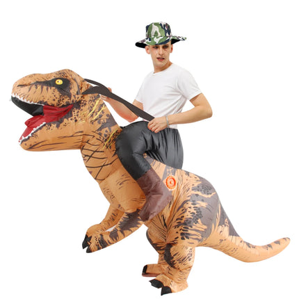 Disfraces inflables de dinosaurio t-rex para niños y adultos, Purim, mascota de Navidad y Halloween, disfraz de fiesta de Anime, trajes de lujo