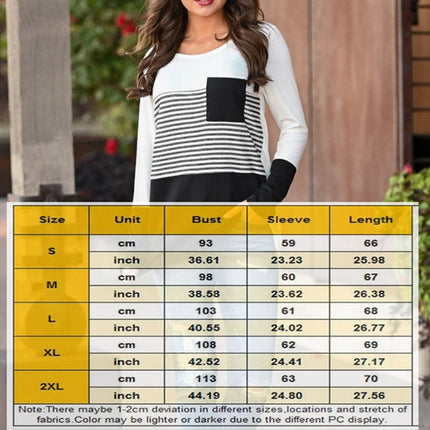 Camisetas de lactancia de Color cosido para mujeres embarazadas a la moda, camisetas informales holgadas de manga larga para maternidad