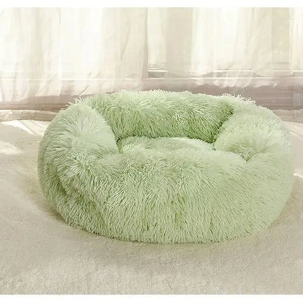 Cama rectangular de felpa para perros, estera cálida de invierno, cama para perros y gatos pequeños, medianos y grandes, perrera, cojín para gatos, accesorios para sofá para mascotas