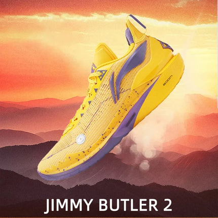 Li-ning hombres JIMMY BUTLER 2 zapatillas de baloncesto profesionales amortiguación forro duradero zapatos deportivos transpirables zapatillas ABAT081