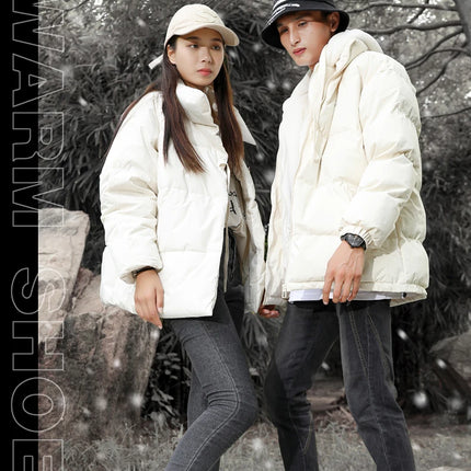 Zapatos impermeables de invierno para hombre y mujer, botas de nieve de algodón, cálidas, forradas de piel, Unisex, para caminar, senderismo y al aire libre