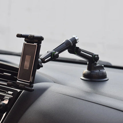 Soporte para tableta de coche, soporte con ventosa de brazo largo para iPad Pro Air de 4-13 pulgadas, tableta Xiaomi, SUV, camión, elevador de vehículo, ventana de parabrisas Uber