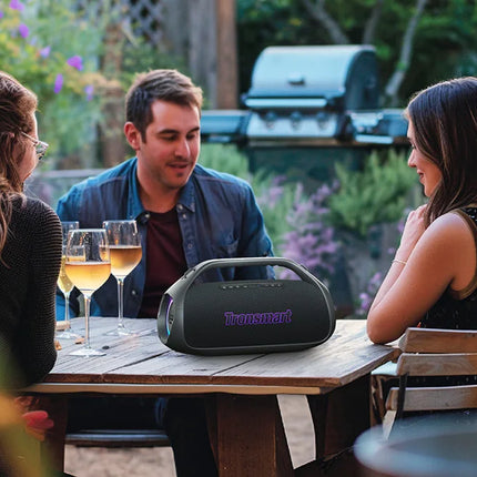 Tronsmart Bang 2 Bocina Bluetooth de 90 W con claridad de 2,1 canales, 26 horas de reproducción, audio claro de 105 dB, altavoces Snyc 100