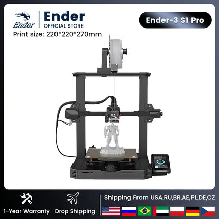Creality 3D Ender-3 V3SE – Impresora 3D FDM de Alta Velocidad, Versión Mejorada