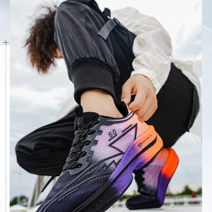 Zapatillas profesionales para correr CarbonBoard Marathon para hombre, deportivas, Tenis ligeros para mujer, cómodas zapatillas deportivas antideslizantes