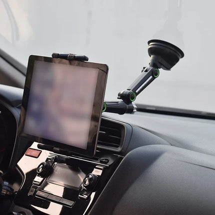 Soporte para tableta de coche, soporte con ventosa de brazo largo para iPad Pro Air de 4-13 pulgadas, tableta Xiaomi, SUV, camión, elevador de vehículo, ventana de parabrisas Uber
