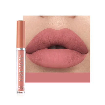 HANDAIYAN 6 uds juego de pintalabios maquillaje para mujeres taza antiadherente impermeable cosméticos de larga duración maquillaje coreano lápiz labial mate