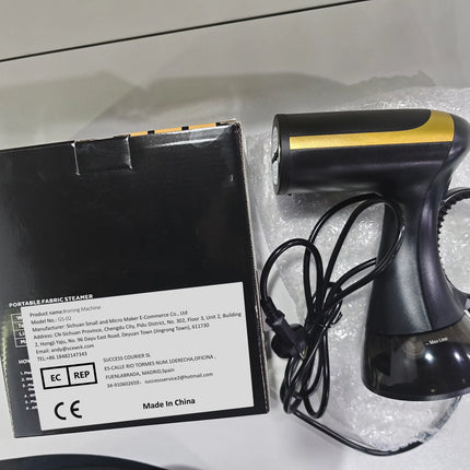 Máquina de planchar colgante portátil de 1500W, máquina de planchar manual, plancha de vapor para el hogar, plancha de vapor húmeda para ropa