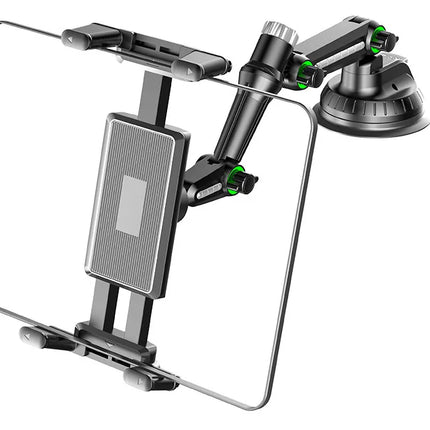 Soporte para tableta de coche, soporte con ventosa de brazo largo para iPad Pro Air de 4-13 pulgadas, tableta Xiaomi, SUV, camión, elevador de vehículo, ventana de parabrisas Uber