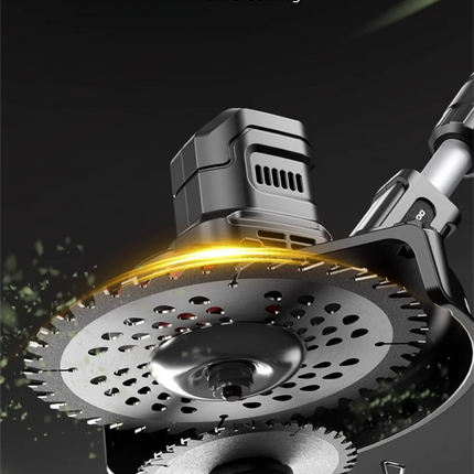 Cortacésped agrícola multifuncional, cortacésped eléctrico, máquina de deshierbe con batería de litio recargable para el hogar pequeño