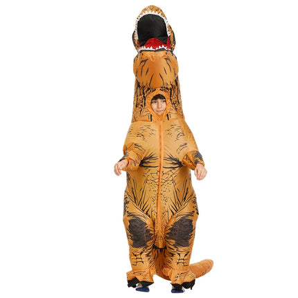 Disfraces inflables de dinosaurio t-rex para niños y adultos, Purim, mascota de Navidad y Halloween, disfraz de fiesta de Anime, trajes de lujo