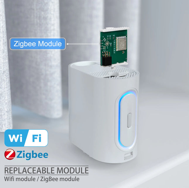 Motor de Cortina Inteligente Mini Tuya Zigbee – Control Automático y Compatible con Alexa y Google