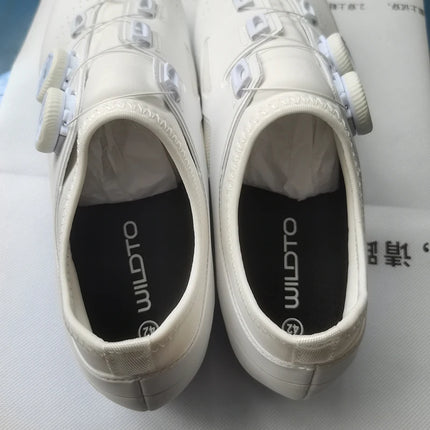 Zapatos de ciclismo WILDTO, zapatos de bicicleta de carretera para hombre, velocidad plana, nueva dureza9, zapatillas de ciclismo profesionales de fibra de vidrio, calzado con tacos SPD