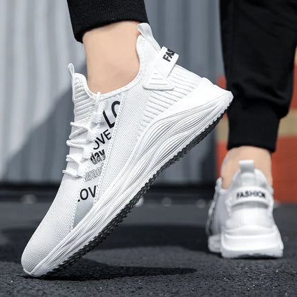 Zapatos deportivos informales para hombre, zapatillas para correr ligeras y transpirables para exteriores, zapatillas de deporte de moda Unisex, zapatos para parejas