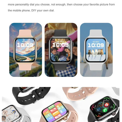 Nuevo 2025 Original para Apple Watch 10 reloj inteligente hombres temperatura corporal Bluetooth llamada NFC GPS deportes mujeres SmartWatch para Apple