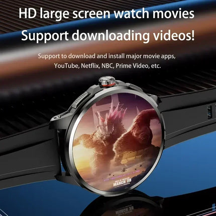 2025 nuevo reloj inteligente H99 5G red Global pantalla de 1,95 pulgadas Google Play Store juego Video soporte GPS WiFi posicionamiento Dual