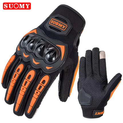 Suomy Guantes de Moto Guantes de Moto pantalla táctil Guantes transpirables Guantes de Moto carreras verano primavera hombres mujeres Luva Moto DH