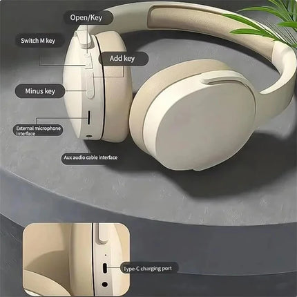 Auriculares inalámbricos Bluetooth 5,3 P2961, auriculares originales para Samsung Iphone, auriculares estéreo de alta fidelidad, auriculares para juegos con micrófono