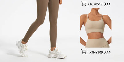 Hearuisavy-mallas de cintura alta de telas súper suaves, pantalones de Yoga para gimnasio de secado rápido, mallas de entrenamiento para correr, mallas deportivas de realce para mujer