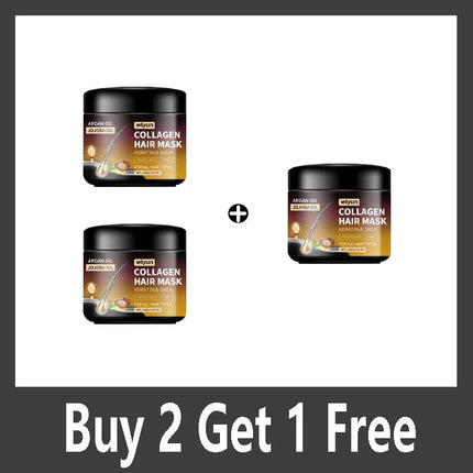 Mascarilla hidratante para el cabello con queratina, acondicionador suave y liso, Frizz, cuidado del cabello dañado, reparación del cabello dañado, restauración de brillo