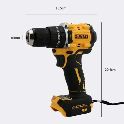 DEWALT 805 – Taladro Inalámbrico sin Escobillas 20V | Herramienta Eléctrica Compacta de Alta Precisión