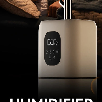 Humidificador de capacidad ultragrande de 9L, humedad constante inteligente + esterilización UV, Control WIFI, dormitorio, sala de estar y oficina