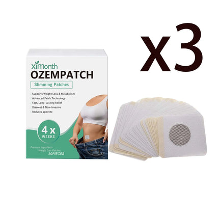 Parche de hierbas para el ombligo, promueve el metabolismo, quemar grasa, mejorar la circulación gastrointestinal, elimina el edema, pegatinas de desintoxicación corporal