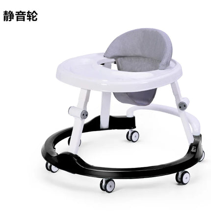 Andador para bebé, anti-piernas, multifuncional, anticaída, antivuelco, para niña, niño, caminar, puede sentarse en el carrito en forma de U