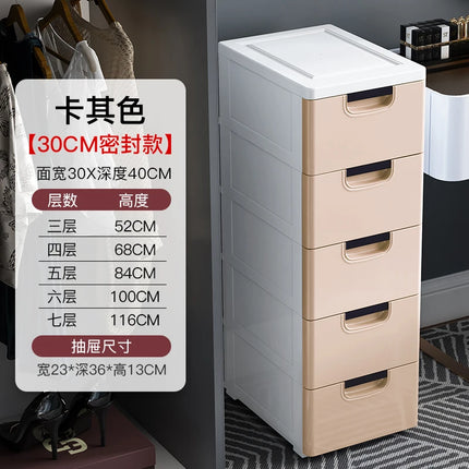 Gabinete de Almacenamiento Múltiple Compacto – Estante Multicapa para Baño y Cocina