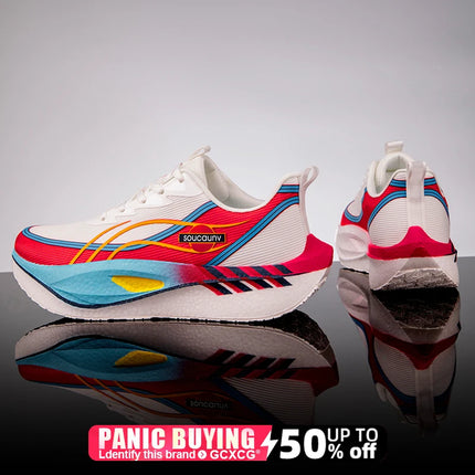 Zapatillas para correr para hombre, tabla de carbono, deportes especiales para maratón, transpirables, ligeras, cómodas zapatillas deportivas antideslizantes para mujer