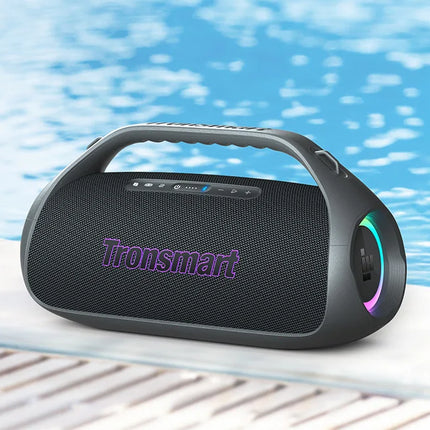 Tronsmart Bang 2 Bocina Bluetooth de 90 W con claridad de 2,1 canales, 26 horas de reproducción, audio claro de 105 dB, altavoces Snyc 100