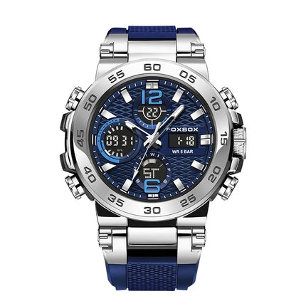 Reloj Electrónico Deportivo LIGE para Hombre – Pantalla LED de Lujo y Diseño Militar Resistente al Agua