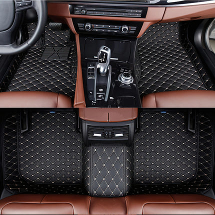 Alfombrillas de Coche de Cuero para SEAT Ibiza Mk3 6L (2002-2008) – Alfombrillas para Pies de Vehículo, Protección Duradera y Estilo Elegante