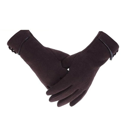 Nuevos Guantes Cálidos de Otoño e Invierno para Mujer – Térmicos, Suaves y Compatibles con Pantalla Táctil