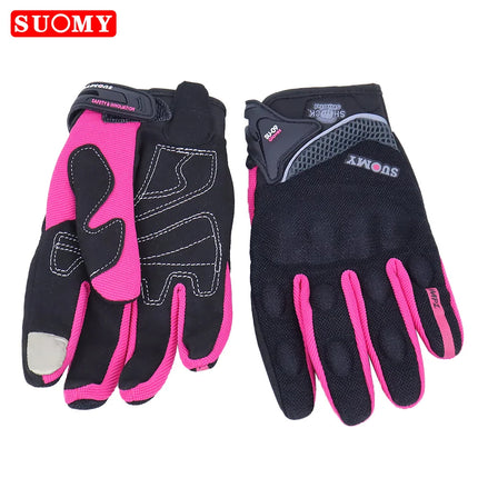 Suomy Guantes de Moto Guantes de Moto pantalla táctil Guantes transpirables Guantes de Moto carreras verano primavera hombres mujeres Luva Moto DH