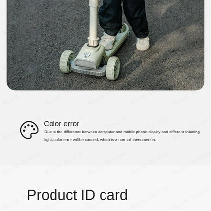 Cochecito de bebé 4 en 1, Scooter, coche yo-yo plegable para bebé de 2 a 7 años, puede sentarse y montar, carrito multifuncional para niños