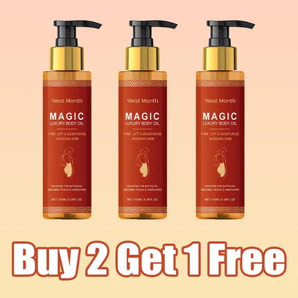 Aceite reafirmante corporal, hidratación profunda, suave, mejora la flacidez, estiramiento de la piel, aumenta la elasticidad, nutritivo, mágico, cuidado corporal de lujo