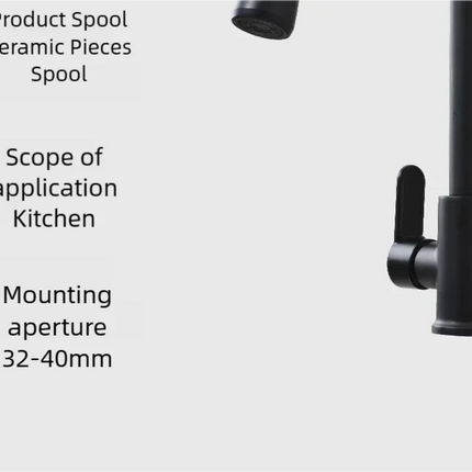 Grifo de Cocina de Acero Inoxidable con Pulverizador Desplegable – Rotación de 360°, Diseño Moderno y Fácil de Limpiar