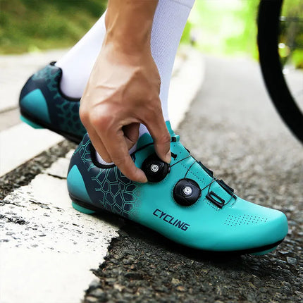 GL zapatos de ciclismo MTB tacos zapatos al aire libre bicicleta de montaña zapato de Pedal plano SPD transpirable velocidad de carreras calzado de bicicleta interior