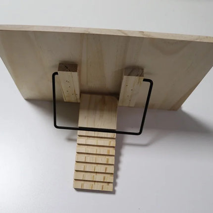 Bandeja de Soporte de Libros Ajustable y Portátil – Clips de Página para Lectura y Cocina