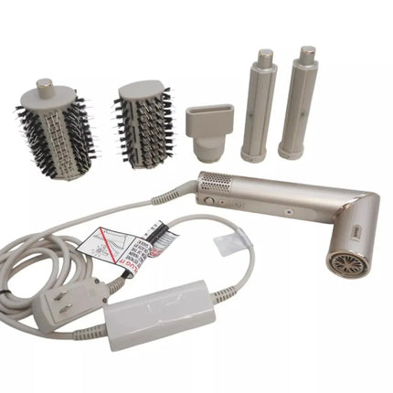 Secador de pelo Shark HD430 FlexStyle de iones negativos y envoltura de estilizador de aire, potente cepillo Airwrap y triturador múltiple con rizadores de envoltura automática