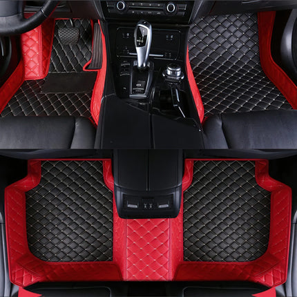 Alfombrillas de Coche de Cuero para SEAT Ibiza Mk3 6L (2002-2008) – Alfombrillas para Pies de Vehículo, Protección Duradera y Estilo Elegante