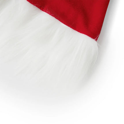 Disfraz de Papá Noel para mujer, disfraz de Navidad de señora Santa Claus, vestido de terciopelo esponjoso con capucha y cinturón