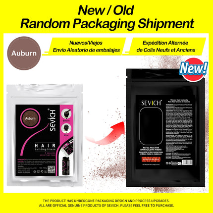 SEVICH fibra de cabello 100g queratina fibra de cabello en polvo espesante fibra de construcción de cabello Spray polvo de crecimiento instantáneo pérdida de cabello ocultar