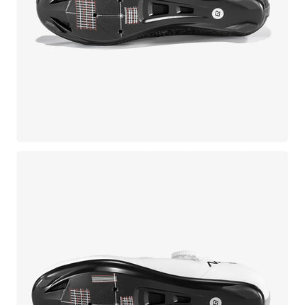 ROCKBROS Zapatos de ciclismo profesional con cierre de perilla autobloqueantes para bicicleta de carretera compatible con calas SPD calzado para ciclismo