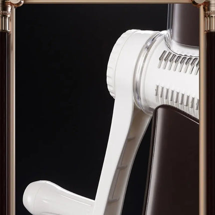 Kitchen Veggie Chopper Multifunction Rotary Cheese Grater Manual Drum Grater Food Shredder Vegetable Slicer Cutter Meat Grinder