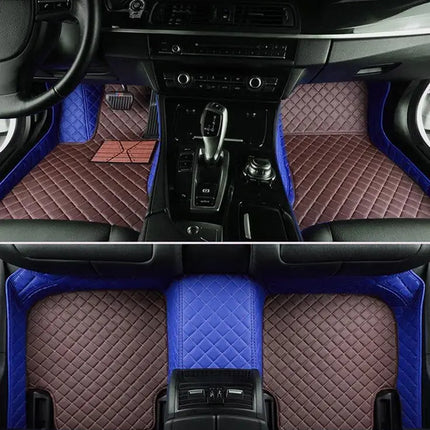 Alfombrillas de Coche de Cuero para SEAT Ibiza Mk3 6L (2002-2008) – Alfombrillas para Pies de Vehículo, Protección Duradera y Estilo Elegante