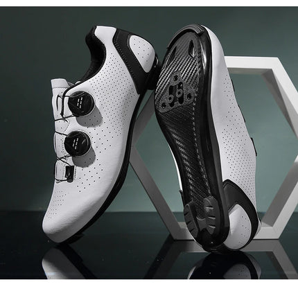 Zapatos de ciclismo MTB para hombre, zapatillas deportivas para bicicleta de montaña y carretera, zapatillas planas para ciclismo de velocidad, calzado plano para bicicleta de montaña, tacos SPD