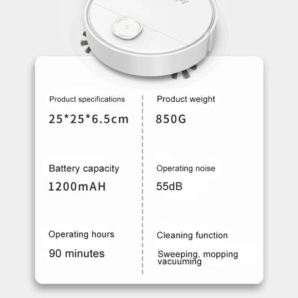 Midea-Robot de barrido automático inteligente, máquina de barrido en seco y húmedo con succión, electrodoméstico inteligente, cocina, Robot limpio delgado de 6,5 cm